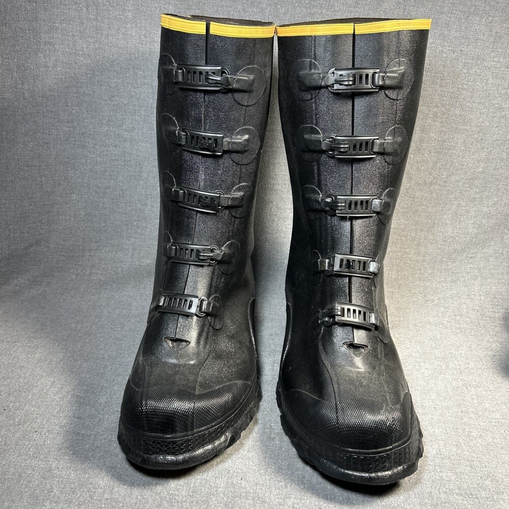 LaCrosse Rubber Boots Black Waterproof Hunting Work Mens Size 9. 267140
